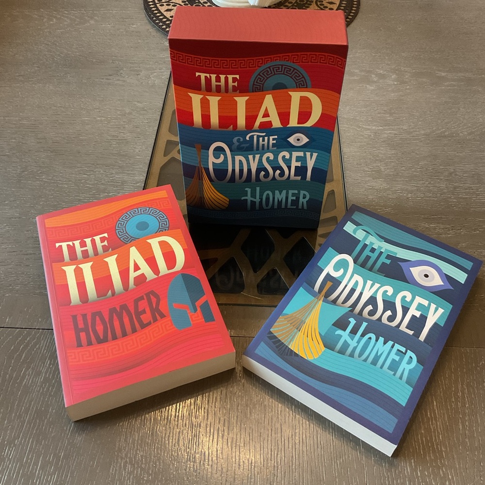THE  ILIAD & THE ODYSSEY HOMER COLLECTION.